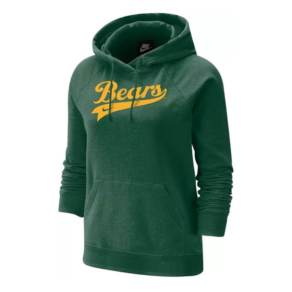 Nike Women's Baylor Bears Green Varsity Pullover Hoodie, Medium - Picture 4 of 9